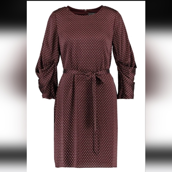 NWT VINCE CAMUTO Printed Dress, 14P - Picture 6 of 16